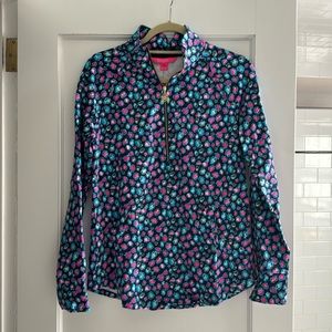 Lilly Pulitzer zip up pull over